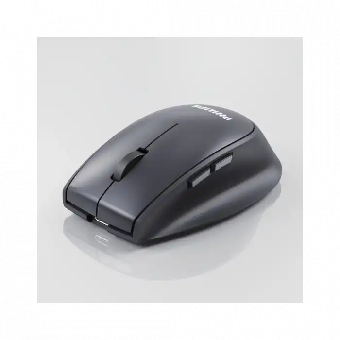 Phılıps Spk7627k, Gri, Usb Nano 2,4gh Ve Bluetooth Kablosuz, 1600dpi, Optic, 5 Tuşlu, Şarj Edilebilir, Mouse