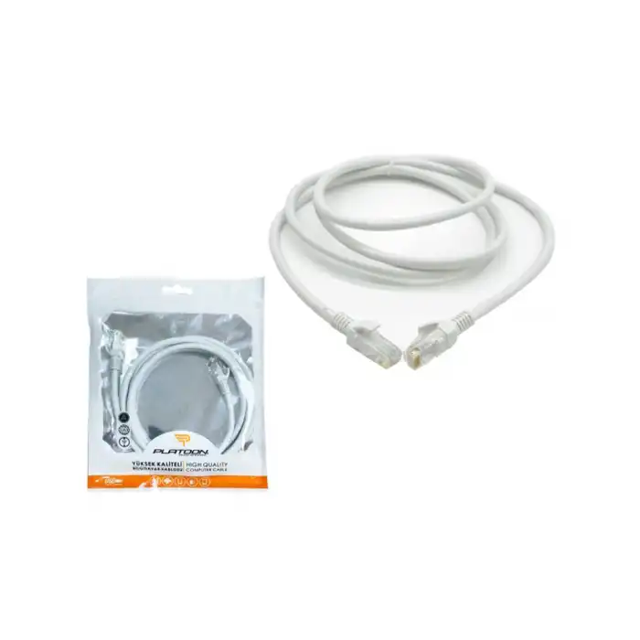 Platoon PL-6103 1.5M Ethernet Patch Poşetli CAT6 Kablo