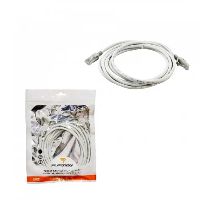 Platoon Pl-6105 3M Ethernet Patch Cat6 Poşetli Kablo