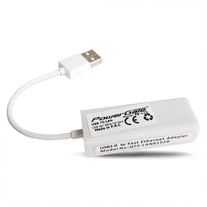 Powergate Pg-l10, Megabit, Usb 2.0, Ethernet Kartı