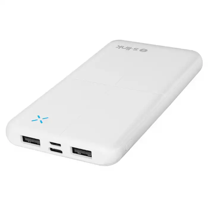 S-lınk Ip-g12n Beyaz 10.000mah 2xusb 1xmicro Usb 1xtype-c 4 Led Göstergeli Powerbank