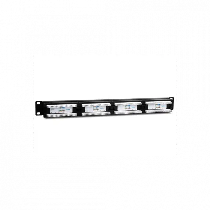 S-lınk Sl-f624 Cat6 Patch Panel, 24-port, Utp, 1u