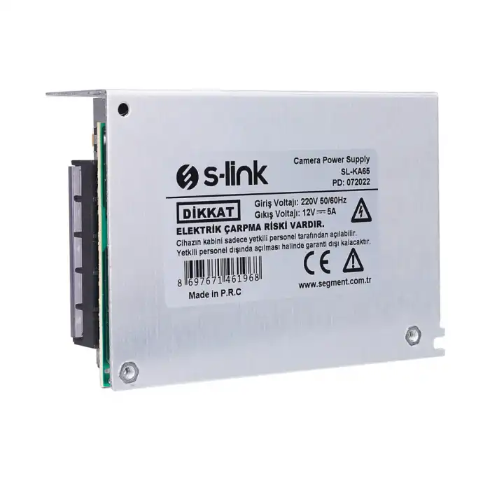 S-lınk Sl-ka65 12v, 5a, Switch Mode, Dc Adaptör