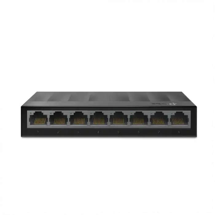 Tp-lınk Ls1008g, Green Tech, 8 Port Gigabit, Yönetilemez, Masaüstü Switch