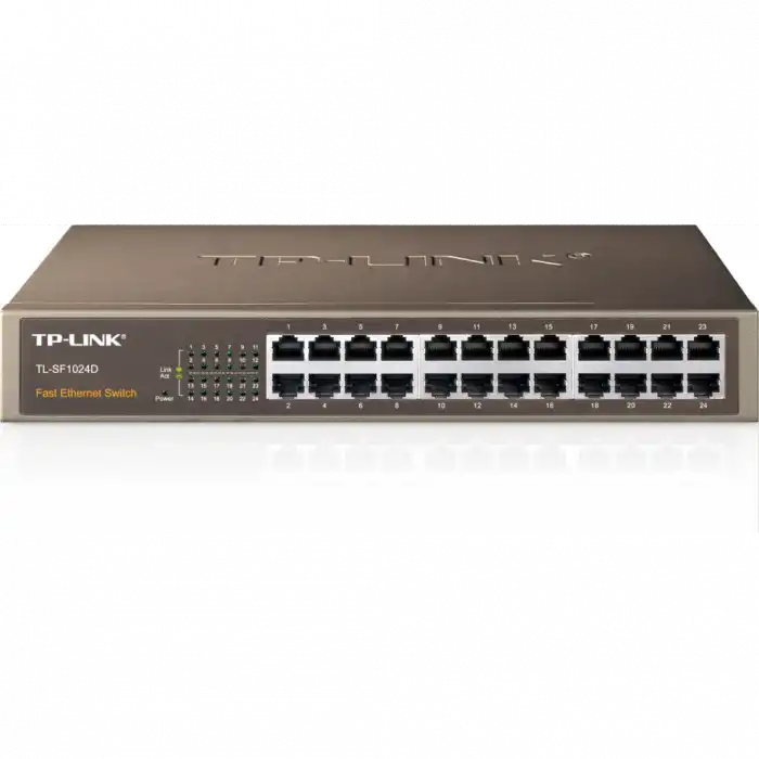 Tp-lınk Tl-sf1024d 24port Megabit Metal Kasa Yönetilemez Rackmount Switch