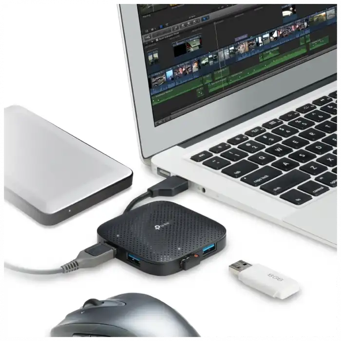 Tp-lınk Uh400 4 Port Usb 3.0 Portatif Hub