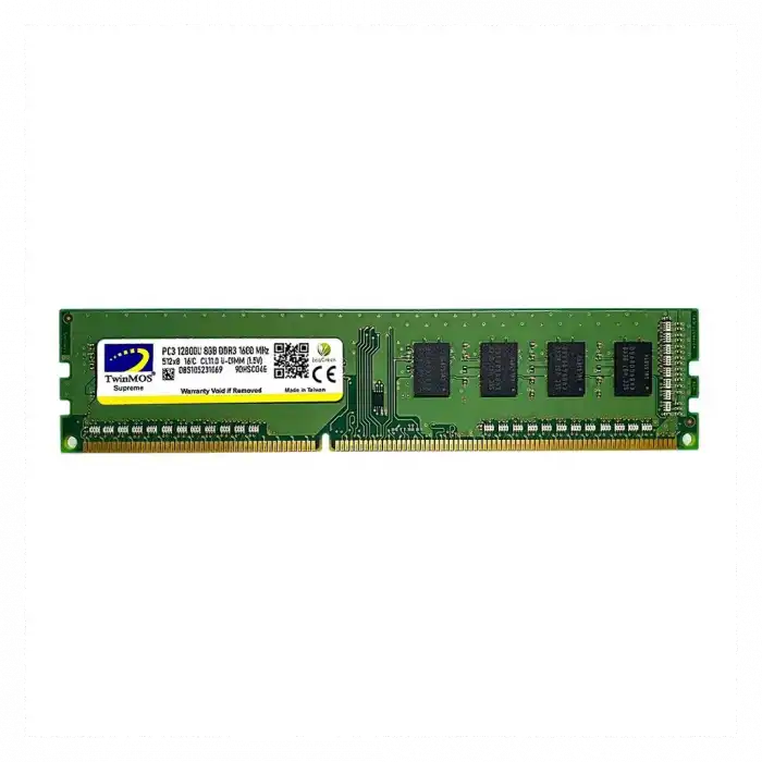 Twinmos Mdd38gb1600d, 8gb, Ddr3, 1600mhz, 1.5v Desktop Ram