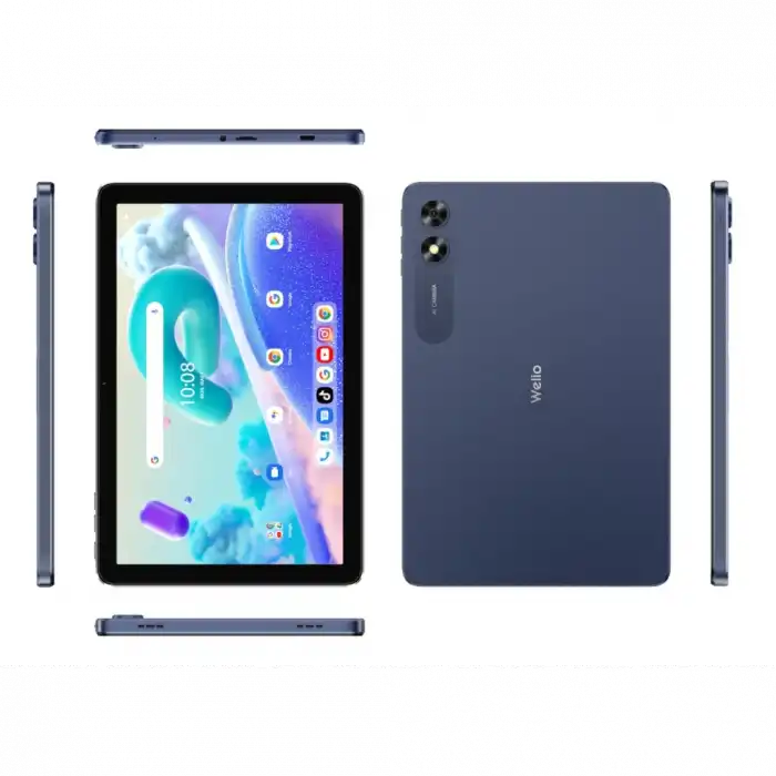 Welıo Wpad Aura  101 Ekran 4gb Ram 64gb Hafıza Wifi Midnight Blue Android Tablet (kvk Garantili)