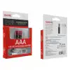 Asonıc Pl400 Aaa Şarjlı Pil 1.5volt 400mah/750mwh Type-c İle Kolay Şarj  2 Li Paket (usb To Type-c Kablo Hediye)