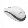 Logıtech 910-006764, M100 Beyaz, Usb Kablolu, 1000dpi, Optik, 3 Tuşlu, Mouse