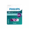 Phılıps Fm64fd00b 64gb Usb 3.0 Vivid Mor Flash Disk
