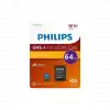 Phılıps Fm64mp65b 64gb Sdxc Uhs-ı V30 Class10 Microsd Kart Bellek (sd Adaptörlü)