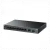 Tp-lınk Ls1210gp, Green Tech, 8 Port Gigabit, Poe 61w, 1 Port Gigabit Uplink, 1 Port Gigabit Sfp, Yönetilemez Masaüstü Switch