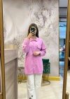 Ayd Tencel Gömlek Pembe
