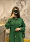 Ayd Tencel Gömlek Yeşil