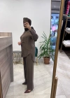 Hilay Modal Takım Kahverengi