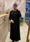 Nuss Uzun Hırka Siyah