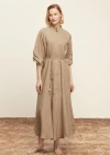 Venöve 25SSELB0017 Haki Peyton Elbise
