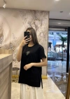 Venöve 25SSTSH0001 Siyah Lola Tişört