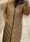 WOMANİA YELEK EQVATOR KARAMEL