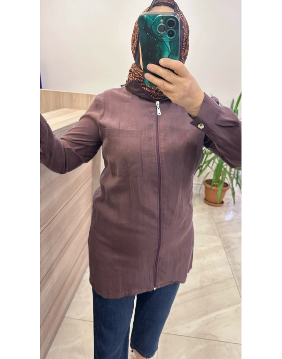 Magazin 4438 Tunik Mürdüm
