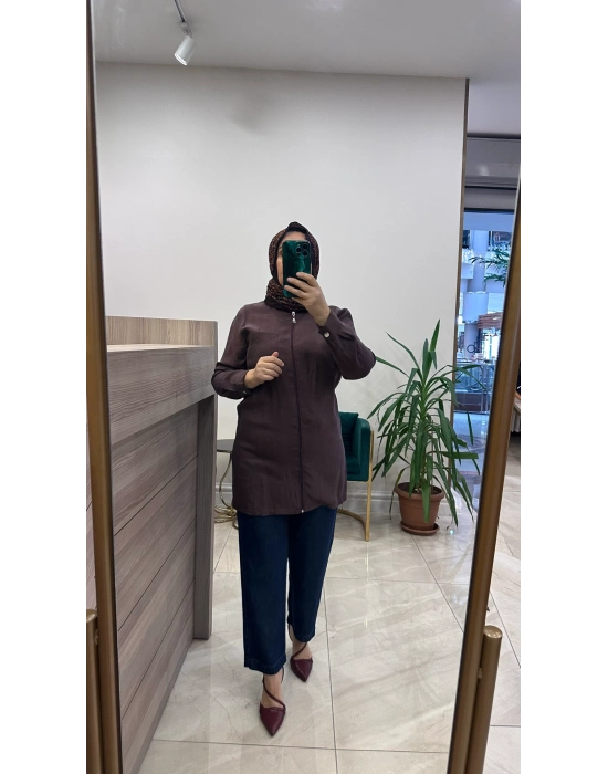 Magazin 4438 Tunik Mürdüm