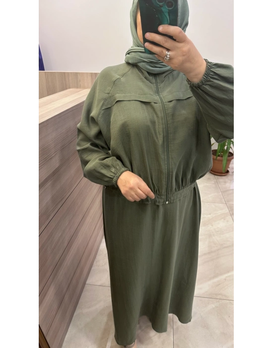 Magazin 4454 Lyocell Takım Haki