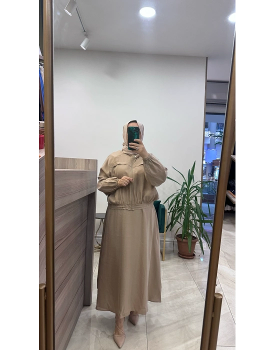 Magazin 4454 Lyocell Takım Vizon