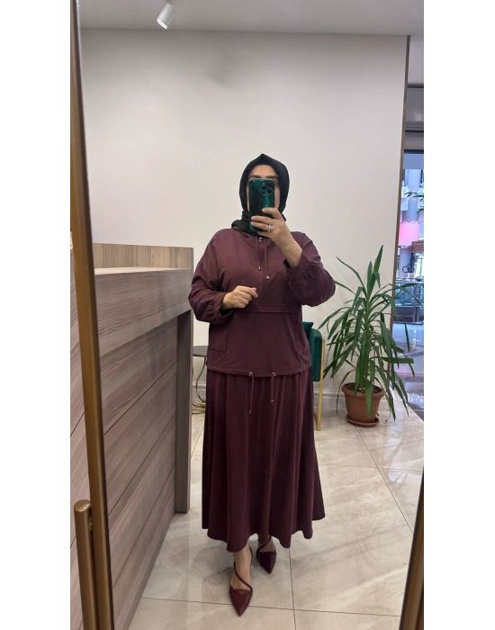 Magazin 7473 Tensel Takım Bordo