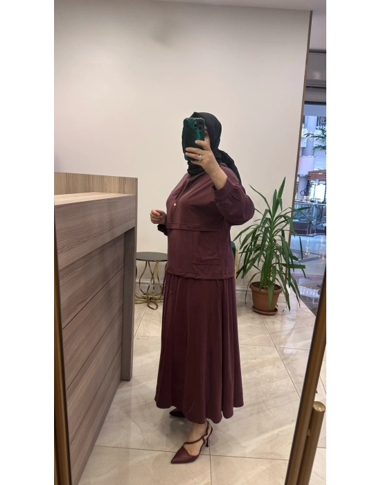 Magazin 7473 Tensel Takım Bordo