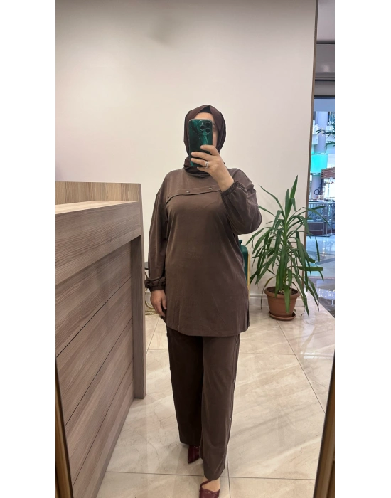 Magazin 4907 Tensel Takım Kahverengi