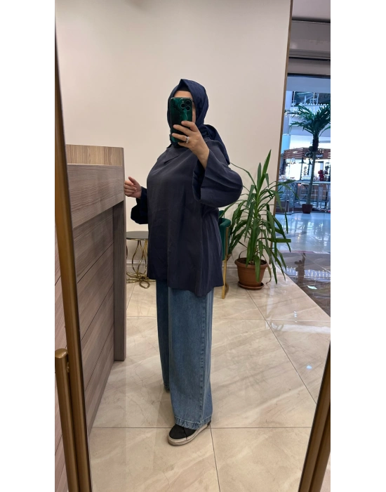 Magazin 4470 Lyocell Takım Lacivert