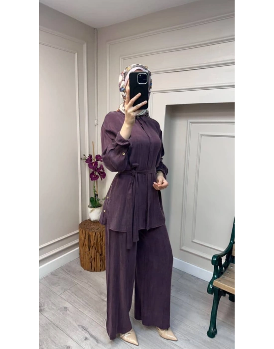 Ayd İpek Takım Mürdüm