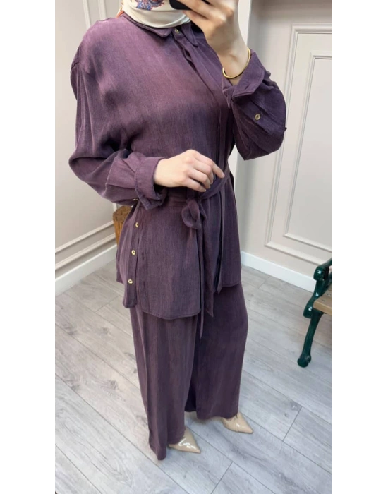 Ayd İpek Takım Mürdüm