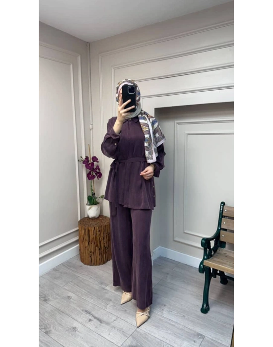 Ayd İpek Takım Mürdüm