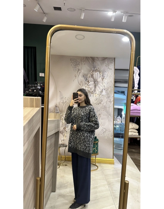 Ayd Leopar Kazak Gri