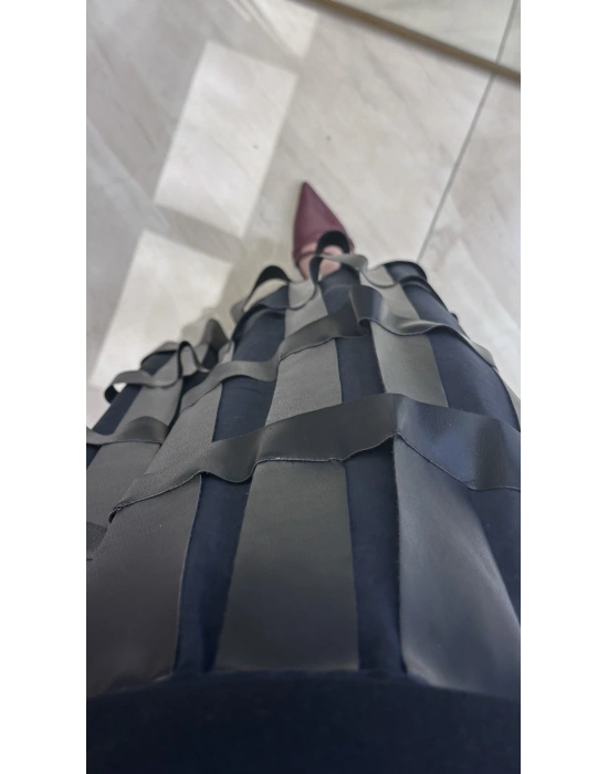 Ceremony 6609 Anjelik Kafes Etek Siyah