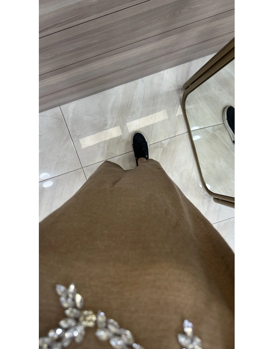 Ghisa 5GSELB4429 Elbise Kahverengi