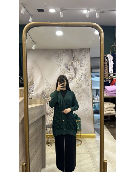 Ghisa 5KÖRHRK3603 Hırka Yeşil