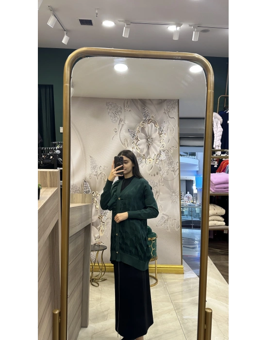 Ghisa 5KÖRHRK3603 Hırka Yeşil