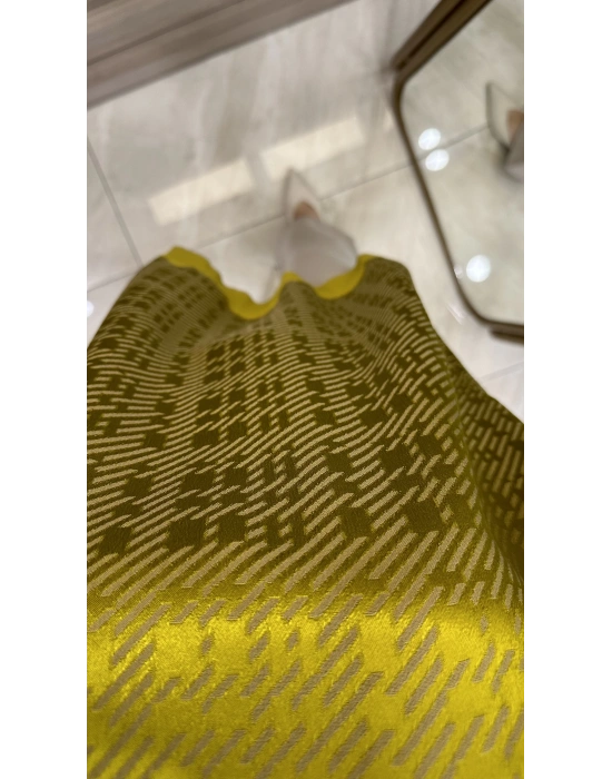 Ghisa 5KÖRTNK4781 Asit Kare Desenli Tunik