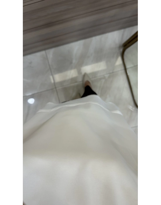 Ghisa Uzun kollu İçlik Beyaz