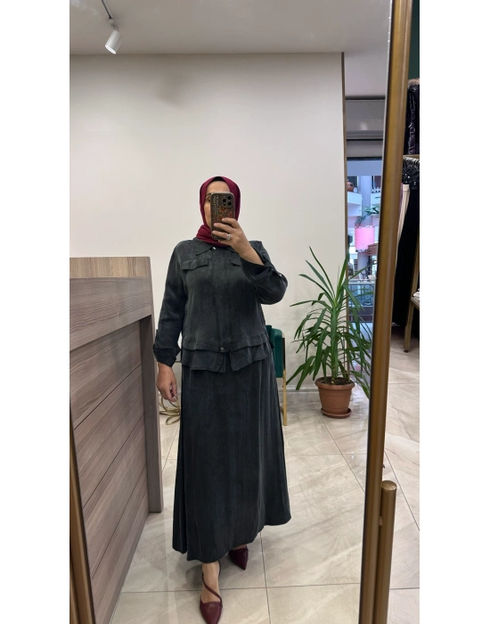 Hilay 0126K Qupra Takım siyah