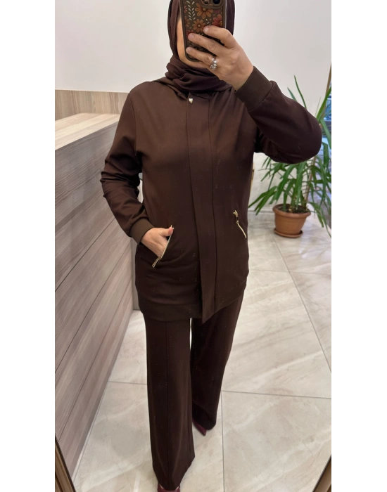 Hilay 0126K101.045 Takım Kahverengi