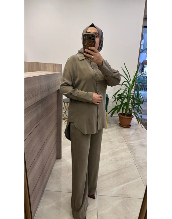 Hilay Modal Takım Bej