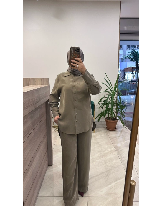 Hilay Modal Takım Bej