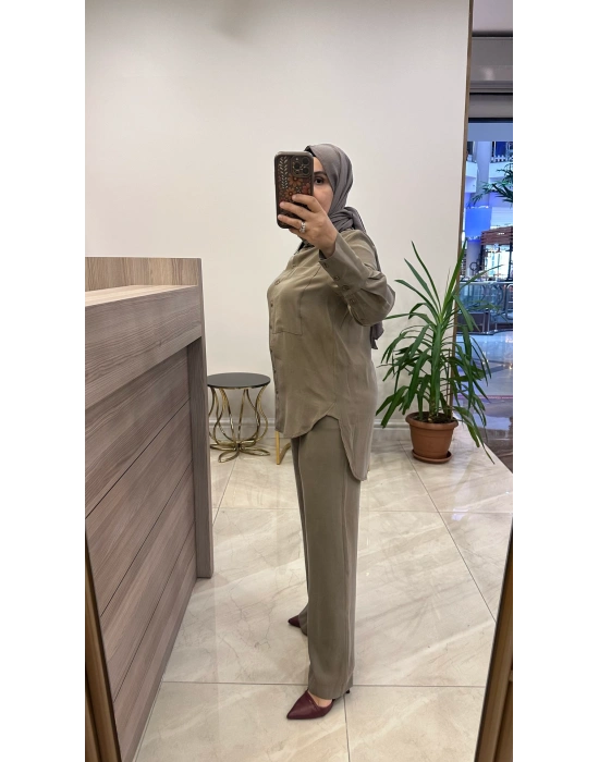 Hilay Modal Takım Bej