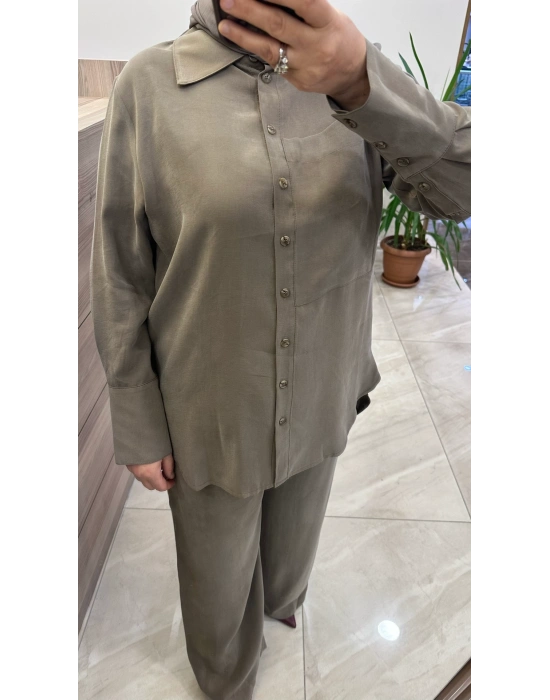 Hilay Modal Takım Bej