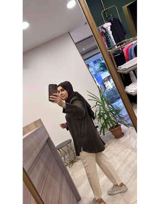 Hilay Qupra gömlek Kahverengi