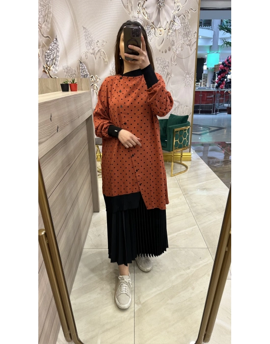 İnvee 6122 Tunik Oranj